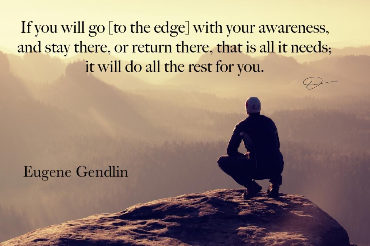Gendlin quote TAE