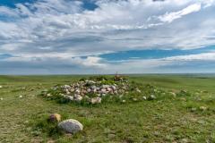 medicine wheel scene