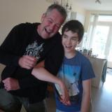 Rene with Cristiian photo